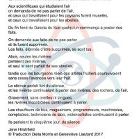 08x12 - Le poeme 'Le cinquieme jour', lu en francais par Marie-Noelle Lanuit.