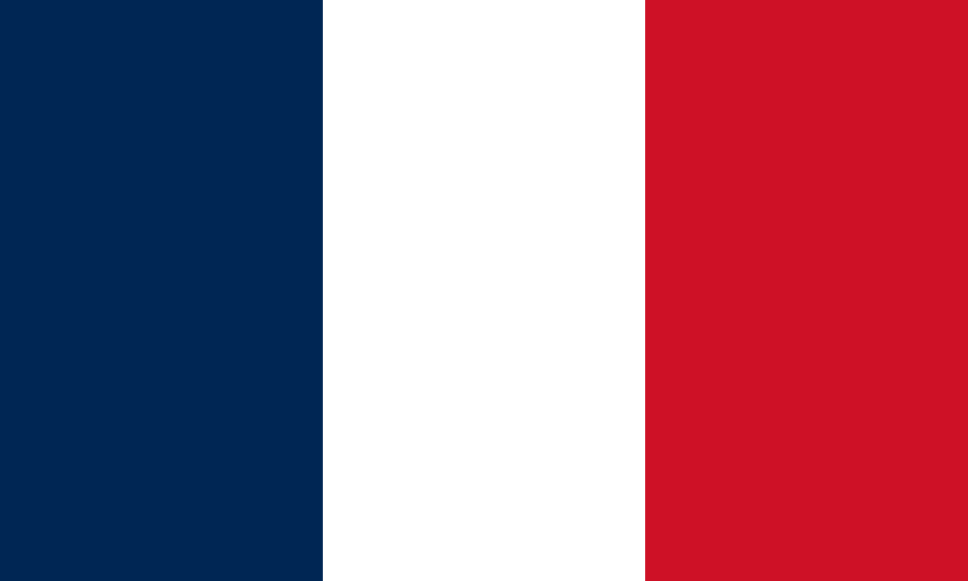 Drapeau de la France.