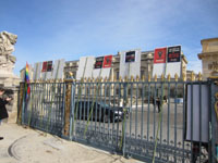 The signs waiting,... ready to rise into the sky of Montpellier :)