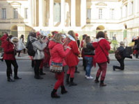 The fanfare of the "Women's March on Monpellier".