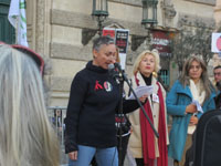 Le discours (principe d'unité) : les droits des femmes sont des droits humains ! (4x4)