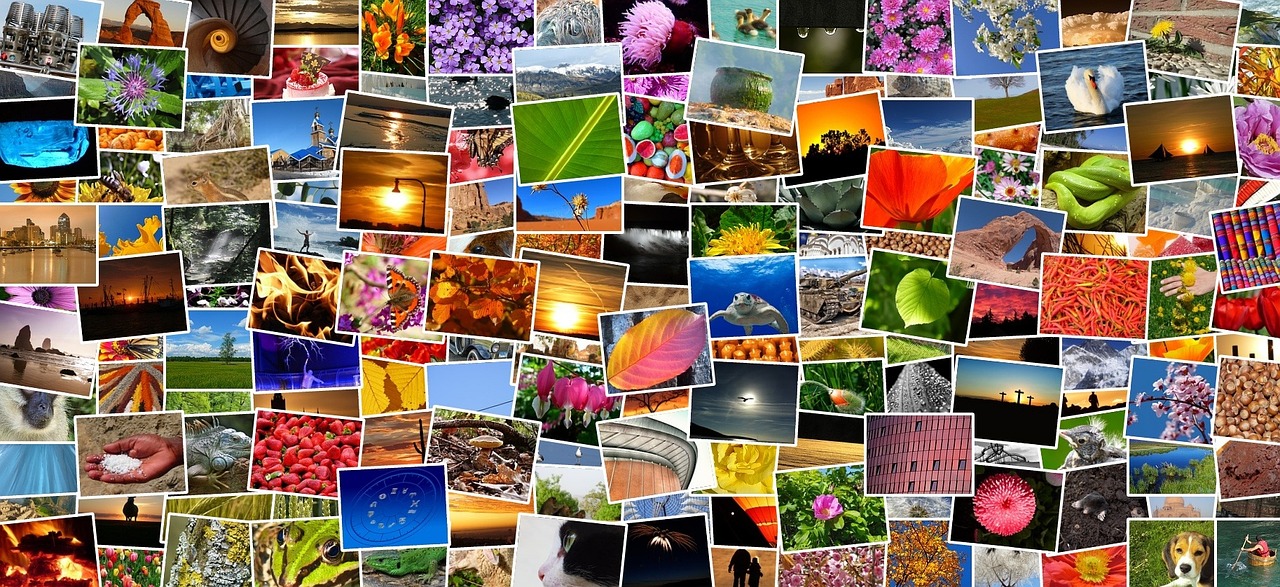 Photo collage collection.